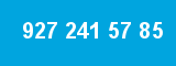 927 241 57 85 927 241 57 85